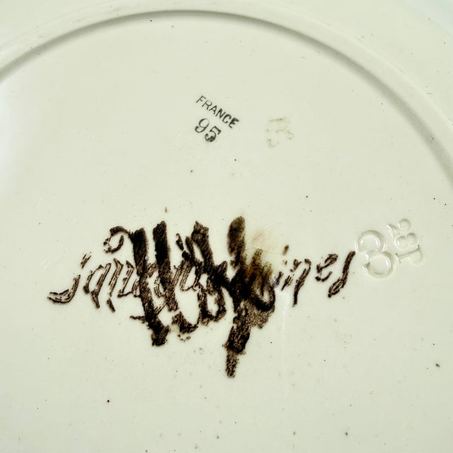Ceramic Sarreguemines Benjamin Rabier Childs Plate, Au Pays Des Surprise For Sale - Image 7 of 8