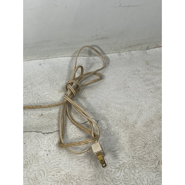 For sale is this nice simple design ceramic table lamp. The lamp was made around the 60s