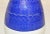 Blue Bitossi Style Gualdo Tadino Umbria Italy Cobalt Blue & White Tadinate Vase For Sale - Image 8 of 13