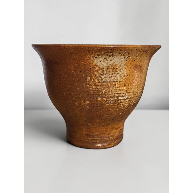 Pyrite Stoneware Salad Bowl by Jacky Coville, 1970 For Sale - Image 10 of 10