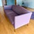 Purple Edward Ferrell Straight Arm Sofa For Sale - Image 8 of 10