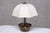 Sculptural Brass Table Lamp with Umbrella Shade from Il Punto la Bottega, Italy, 1970s For Sale - Image 4 of 13