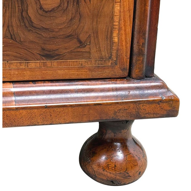 A Very Attractive Late 17th Century William And Mary Period Chest, Of Rare Small Proportions, Having Wonderful Laburnum...