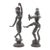Pair of Cast Bronze Tamil Nadu Panchaloha Figures of Shiva and Parvati, 1800's For Sale