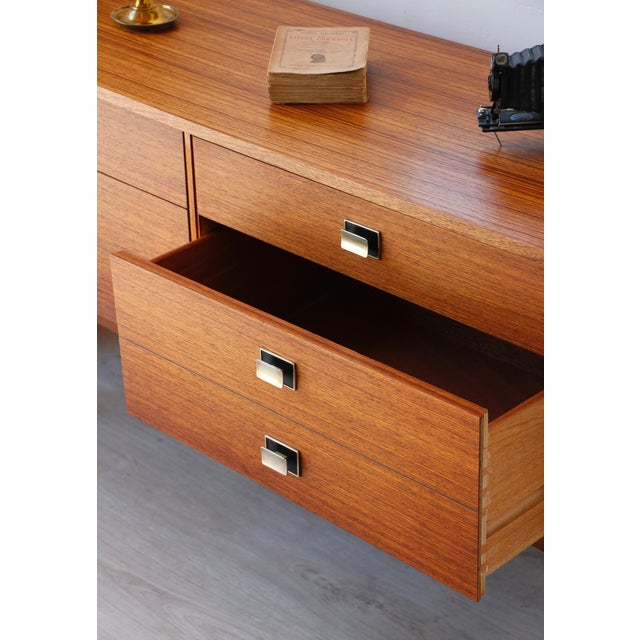 Vintage Teak and Zebrano Chest of Drawers, 1960s For Sale - Image 18 of 18