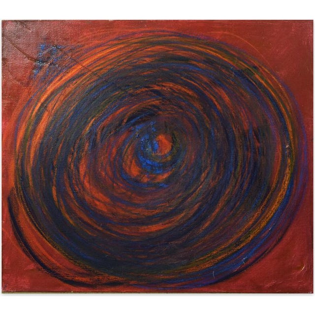 Giorgio Lo Fermo, Eclipse, 2016, Oil Painting on Canvas For Sale - Image 4 of 4
