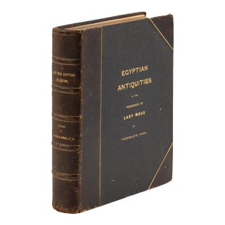 19th Century Decorative and Illustrated Book, e.a. Wallis Budge's Egyptian Antiquities in the Possession of Lady Meux For Sale