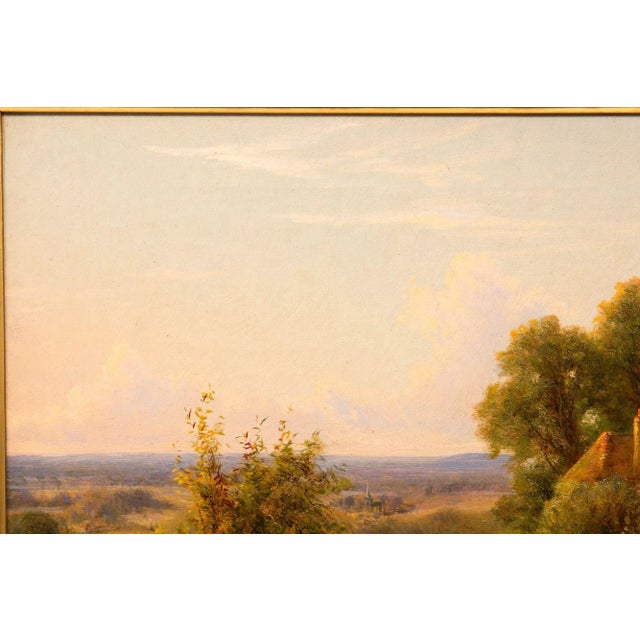 English Antique Landscape Painting of Sheep by Henry Maidment (Fl. 1889-1914) For Sale - Image 4 of 18