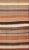 Multicolored Vintage Kilim Large Gallery Rug With Horizontal Stripes For Sale - Image 11 of 13