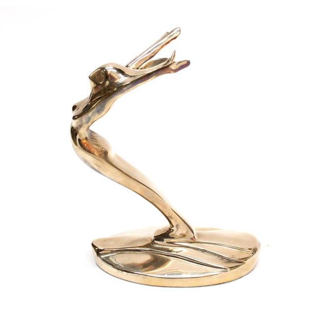 Original Bob Bronze Sculpture, 1984 Chairish