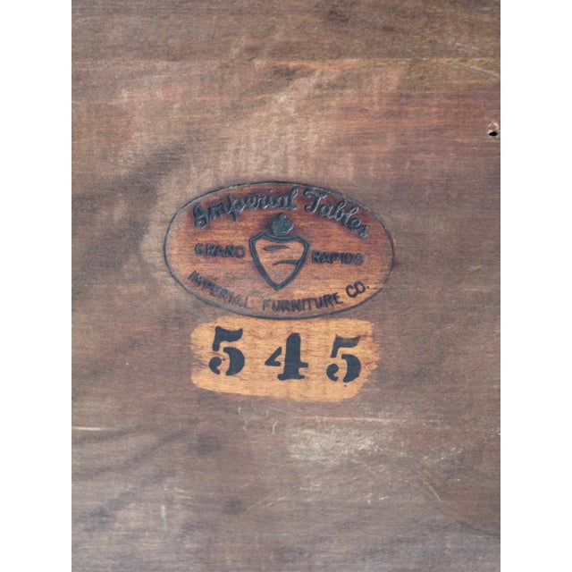 Colonial Revival Telephone Table Circa 1940s For Sale - Image 13 of 13
