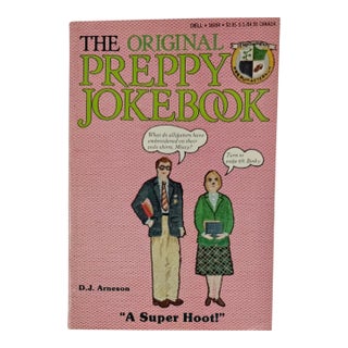 The Original Preppy Jokebook d.j. Arneson 1981 First Edition Dell Paperback For Sale