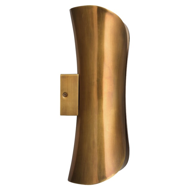 2020s Jamie Young Capsule Steel Sconce For Sale - Image 5 of 6