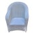 Vintage Wicker Outdoor Garden Chair For Sale