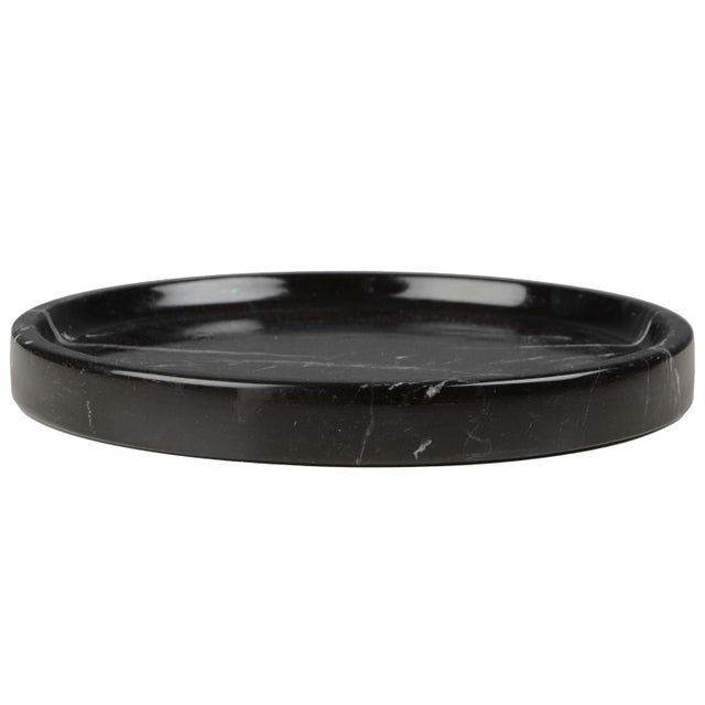 Contemporary Black Marble Vanda Tray by Nina Magon For Sale - Image 3 of 3