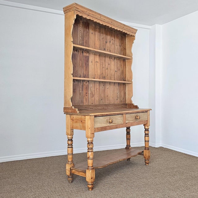 Dimensions: 52"W x 17.75"D x 80.75"H Plate Rack Shelves: 4.5"D x 14.5"H x 49.25"W 4.5"D x 14.25"H x 49.25"W 16.5"D x...