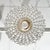 French Antique, Baccarat Crystal and Brass Pendant Chandelier, Circa 1920 For Sale - Image 9 of 9