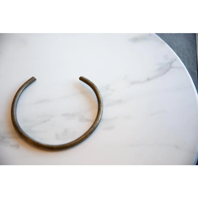 Mid 20th Century Vintage African Bronze Artifact For Sale - Image 5 of 7