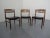 1960s Swedish Rosewood Side Chairs by Carl Ekström for Albin Johansson & Söner, 1960s, Set of 3 For Sale - Image 5 of 18
