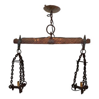 Vintage Rural Hanging Lamp For Sale