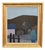 Knud Horup, Landscape, 1960s, Oil Painting on Canvas, Framed For Sale