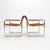 Contemporary Mid-Century Modern Italian Leather and Chrome Lounge Chairs Jox Interni, 1970s For Sale - Image 3 of 18