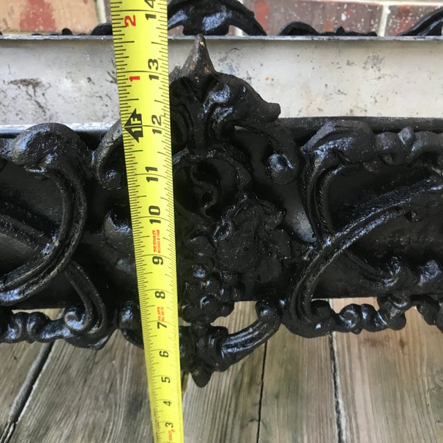 Antique Victorian Cast Iron Planter For Sale - Image 14 of 14