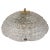 Crystal and Brass Ceiling Light by Carl Fagerlund for Orrefors, 1960s For Sale - Image 8 of 8