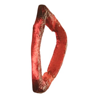 Sunburst Lur Wall Sculpture in Hand Molded Resin by Szymon Keller For Sale