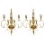 Italian Brass Sconces - Pair For Sale