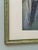Contemporary painting with a modern frame. Signed and dated. Dimensions: with frame: height 104.5 cm, width 86 cm, depth...