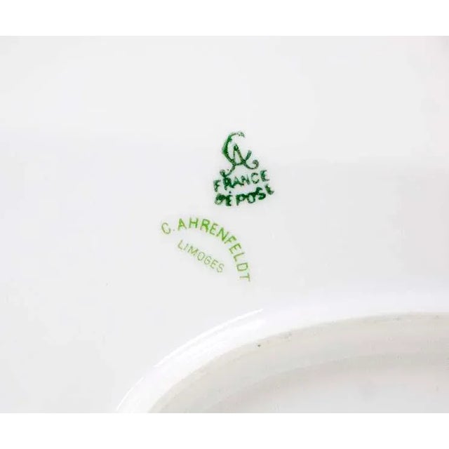 French Country French Depose' Platters by Limoges C. Ahrenfeldt. - Set of 3 For Sale In Las Vegas - Image 6 of 10