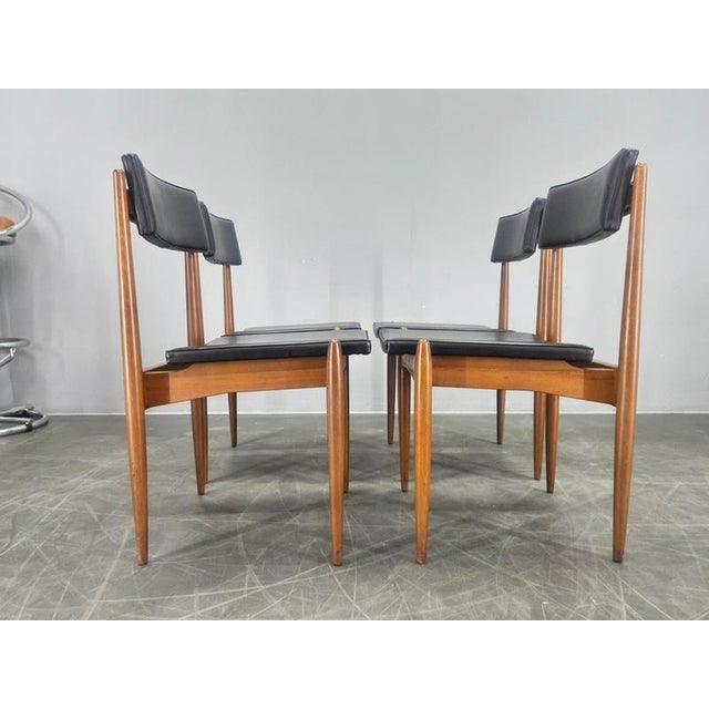 1970s Mid-Century Dining Chairs, Denmark, 1970s, Set of 4 For Sale - Image 5 of 13