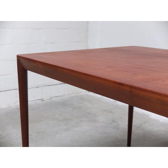 Extendable Dining Table by Erik Riisager Hansen for Haslev, 1960s For Sale - Image 12 of 18