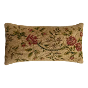 1850 English Needlework Pillow