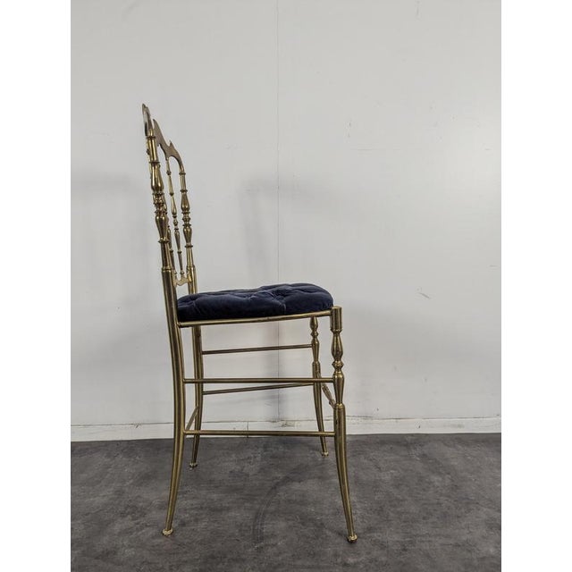 Bronze Chiavari Chair, Italy, 1960 For Sale - Image 3 of 6