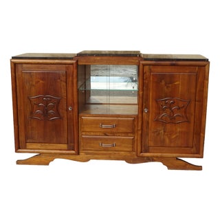 Vintage Sideboard in Walnut, 1950s For Sale