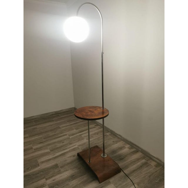 Art Deco Floo Lamp by Jindrich Halabala For Sale - Image 6 of 18