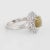 Modern 2.21ct Cat''s Eye Chrysoberyl Diamond Ring Estate Platinum Certificate Jewellery size 6.25 For Sale - Image 3 of 7