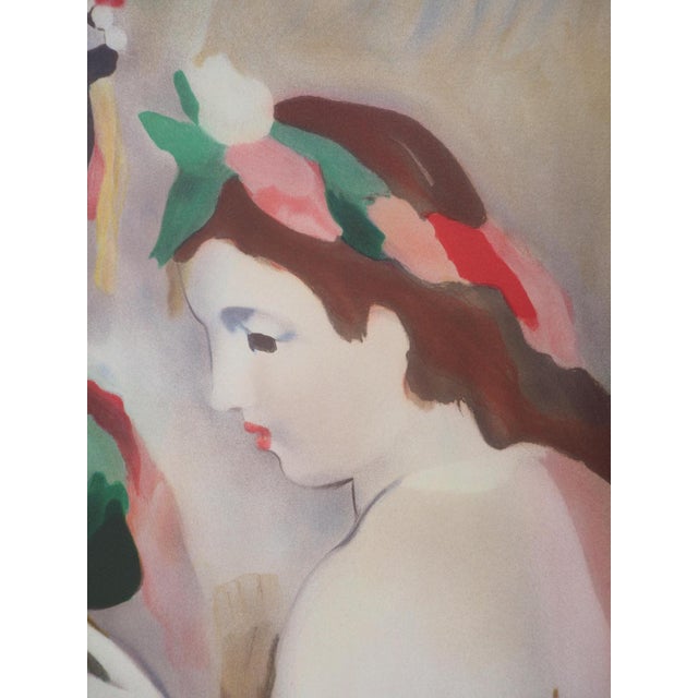 Marie Laurencin, Two Young Girls, Original Signed Lithograph For Sale - Image 4 of 7
