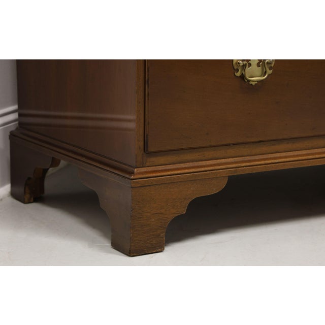 Brown Biggs for Kittinger Old Dominion Mahogany Chippendale Tall Chest of Drawers For Sale - Image 8 of 12