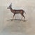 French Antique 18th Century "Antilope" Engraving Hand Colored Artwork For Sale - Image 4 of 8