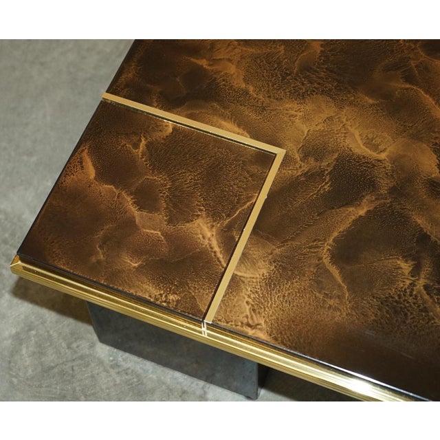 Mid-Century Modern Lacquered Coffee Table For Sale - Image 4 of 17