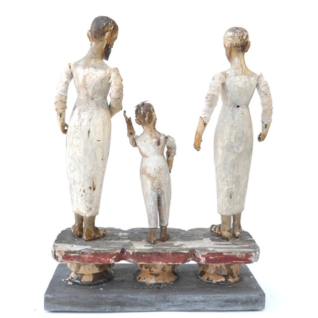 Spanish Colonial 18th Century Santos Statue | Chairish