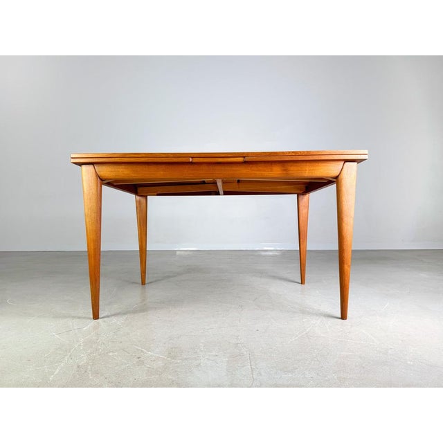 Mid-Century Modern Mid-Century Extendable Teak Dining Table by Niels O. Moller for J. L. Møllers Møbelfabrik For Sale - Image 3 of 14