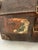 Antique Early 20th Century Leather Moynat Paris Luggage Trunk With Cruise Line Stickers For Sale In Boston - Image 6 of 17