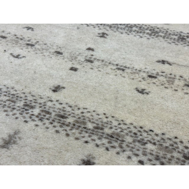3ft 2in × 4ft 3in Kashkuli Gabbeh Wool Area Rug For Sale - Image 11 of 12