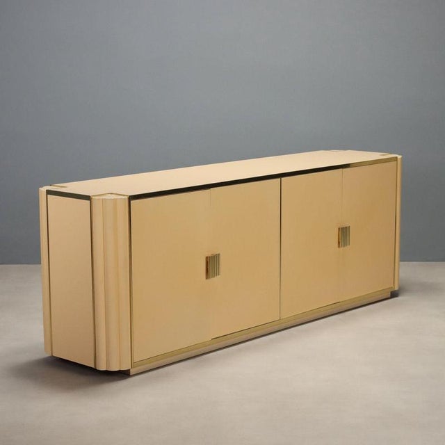 Vintage Sideboard in Lacquered Wood by Alain Delon for Mario Sabot, 1970s For Sale - Image 15 of 15