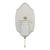 Mid 20th Century Restored Traditional White Porcelain Wall Sconce For Sale