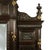 Antique Monumental Renaissance Revival Carved Oak Hall Tree Stand Mirror 1890 For Sale - Image 10 of 14